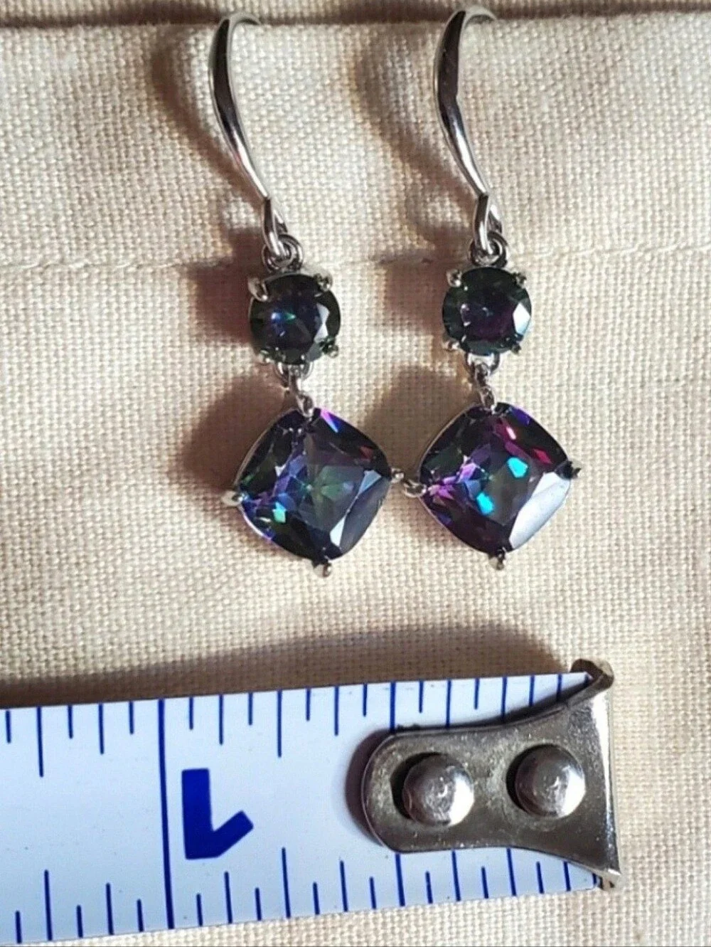 Mysyic Topaz Dangling Earrings
